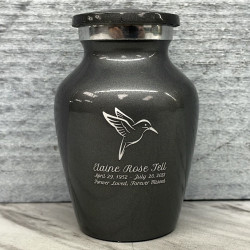 Customer Gallery - Hummingbird Keepsake Urn - Gunmetal Gray