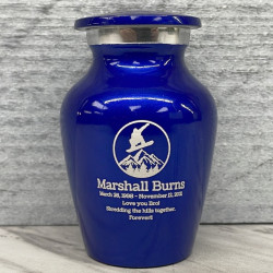 Customer Gallery - Snowboard Keepsake Urn - Midnight Blue