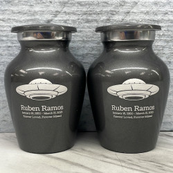 Customer Gallery - UFO Keepsake Urn - Gunmetal Gray