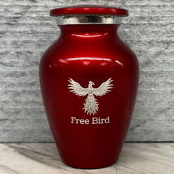 Customer Gallery - Phoenix Keepsake Urn - Ruby Red