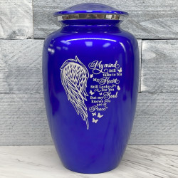Customer Gallery - At Peace Cremation Urn - Midnight Blue
