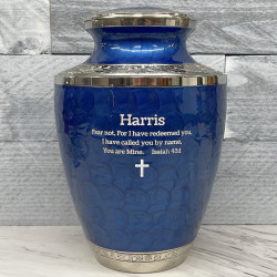 Customer Gallery - Royal Blue Cremation Urn
