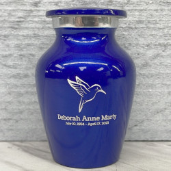 Customer Gallery - Hummingbird Keepsake Urn - Midnight Blue
