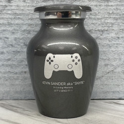 Customer Gallery - Gaming Controller Keepsake Urn - Gunmetal Gray