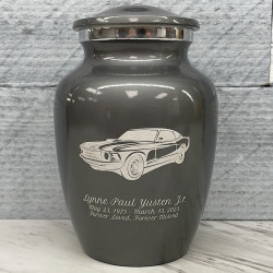 Customer Gallery - Muscle Car Sharing Urn - Gunmetal Gray