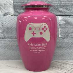Customer Gallery - Wireless Controller Cremation Urn - Rose Pink