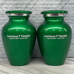 Customer Gallery - Shamrock Green Keepsake Urn