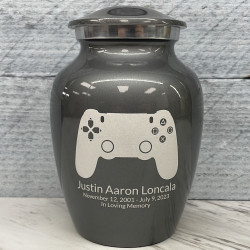 Customer Gallery - Gaming Controller Sharing Urn - Gunmetal Gray