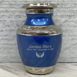 Customer Gallery - Royal Blue Keepsake Urn