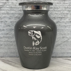 Customer Gallery - Fishing Keepsake Urn - Gunmetal Gray