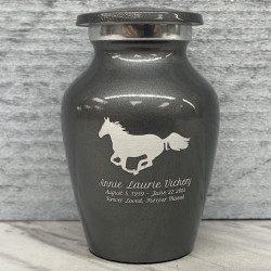 Customer Gallery - Horse Keepsake Urn - Gunmetal Gray