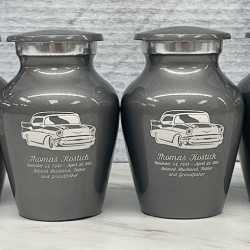 Customer Gallery - Classic Car Keepsake Urn - Gunmetal Gray