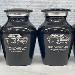 Customer Gallery - Muscle Car IV Keepsake Urn - Jet Black
