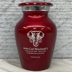 Customer Gallery - Elephant Keepsake Urn - Ruby Red