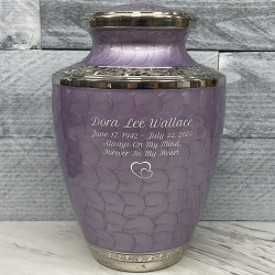Customer Gallery - Regal Purple Cremation Urn