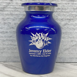 Customer Gallery - Bowling Keepsake Urn - Midnight Blue