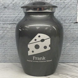 Customer Gallery - Cheese Sharing Urn - Gunmetal Gray