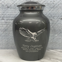 Customer Gallery - Eagle Sharing Urn - Gunmetal Gray