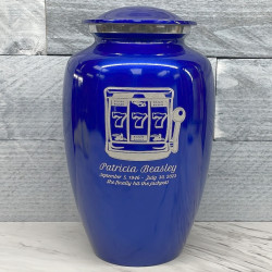 Customer Gallery - Slot Machine Cremation Urn - Midnight Blue