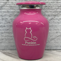 Customer Gallery - Keepsake Infinite Love Cat Cremation Urn - Rose Pink