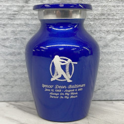 Customer Gallery - Baseball Keepsake Urn - Midnight Blue