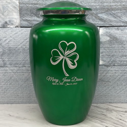 Customer Gallery - Shamrock Cremation Urn - Shamrock Green