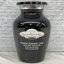 Customer Gallery - UFO Keepsake Urn - Jet Black