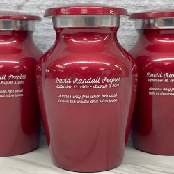 Customer Gallery - Ruby Red Keepsake Urn