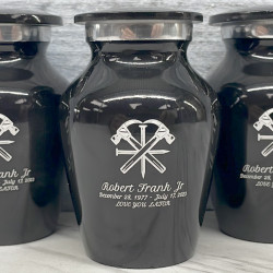 Customer Gallery - Woodworking Keepsake Urn - Jet Black