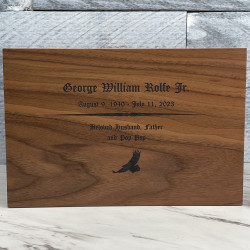 Customer Gallery - Traditions Walnut Cremation Urn