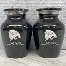 Customer Gallery - Offroad Truck Keepsake Urn - Jet Black