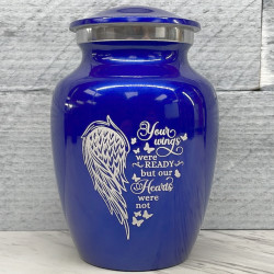 Customer Gallery - Your Wings Were Ready Sharing Urn - Midnight Blue