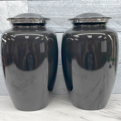 Customer Gallery - Jet Black Cremation Urn