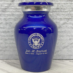 Customer Gallery - Navy Keepsake Urn - Midnight Blue