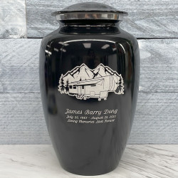 Customer Gallery - Fifth Wheel Camper Cremation Urn - Jet Black