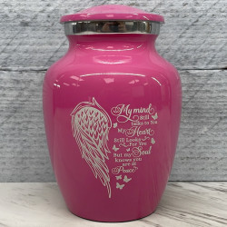 Customer Gallery - At Peace Sharing Urn - Rose Pink