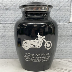 Customer Gallery - Motorcycle Sharing Urn - Jet Black