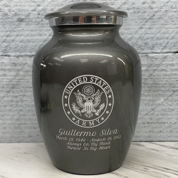 Customer Gallery - Army Sharing Urn - Gunmetal Gray