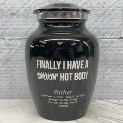 Customer Gallery - Hot Body Sharing Urn - Jet Black