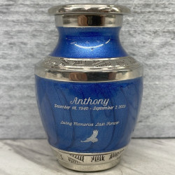 Customer Gallery - Royal Blue Keepsake Urn
