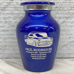 Customer Gallery - Classic Car Keepsake Urn - Midnight Blue