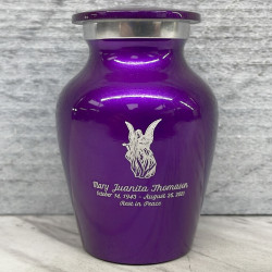 Customer Gallery - Angel Keepsake Urn - Purple Luster