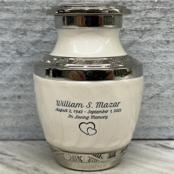 Customer Gallery - Radiant White Keepsake Urn