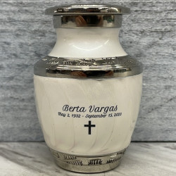 Customer Gallery - Radiant White Keepsake Urn