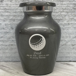 Customer Gallery - Golf Ball Keepsake Urn - Gunmetal Gray