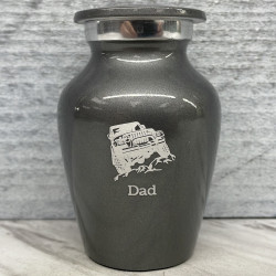 Customer Gallery - Offroad Truck Keepsake Urn - Gunmetal Gray