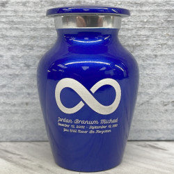 Customer Gallery - Infinity Keepsake Urn - Midnight Blue
