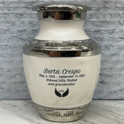 Customer Gallery - Radiant White Keepsake Urn