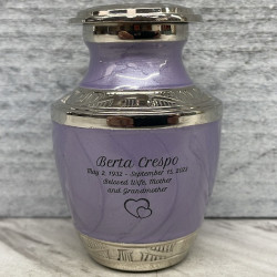 Customer Gallery - Regal Purple Keepsake Urn