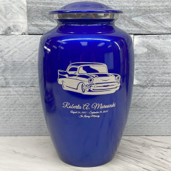Customer Gallery - Classic Car Cremation Urn - Midnight Blue